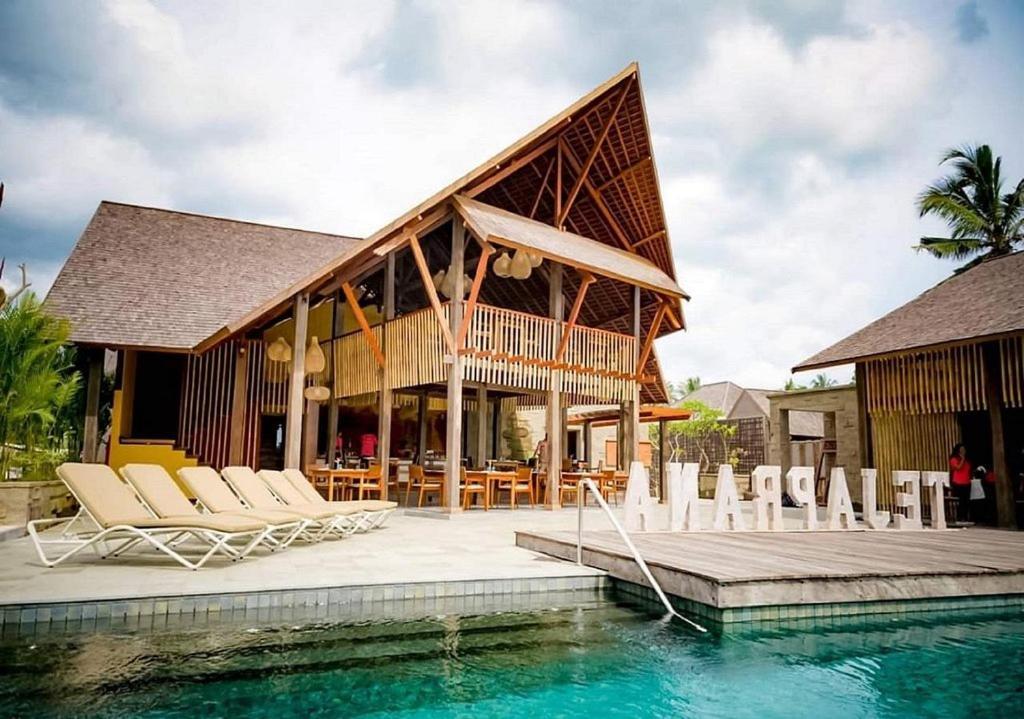 Tejaprana Bisma - Chse Certified Hotel Ubud Eksteriør billede The resort's main pool