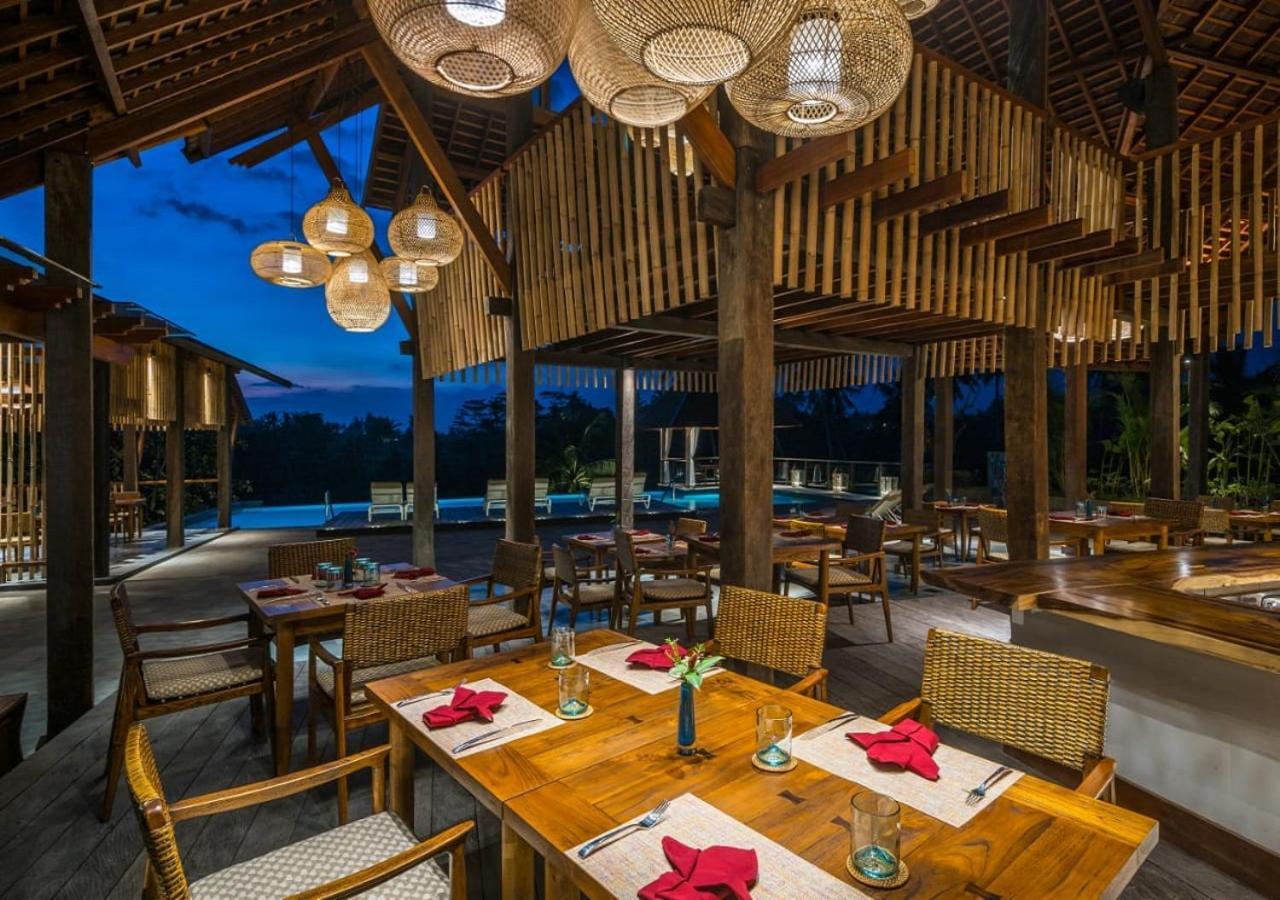 Tejaprana Bisma - Chse Certified Hotel Ubud Eksteriør billede The restaurant at the resort
